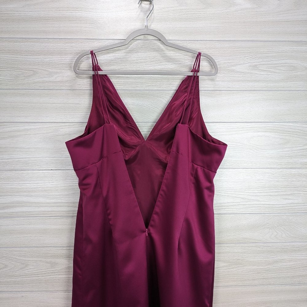 Dessy Collection Formal Satin Gown - Picture 4 of 12